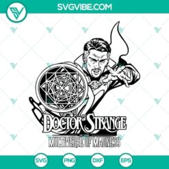 Doctor Strange 2 SVG file featuring Doctor Strange in the Multiverse of Madness design, suitable for digital crafting projects.