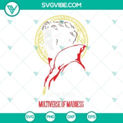 Doctor Strange SVG files with "Doctor Strange In The Multiverse of Madness" design for Marvel fans, featuring mystical and magical elements.