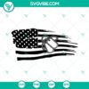 Patriotic American flag dog tag SVG files for military, soldier, and patriotic designs. Ideal for crafting projects.