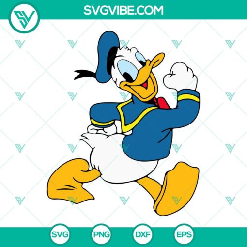 Donald Duck and Daisy Duck Disney SVG bundle for download in PNG and DXF formats.