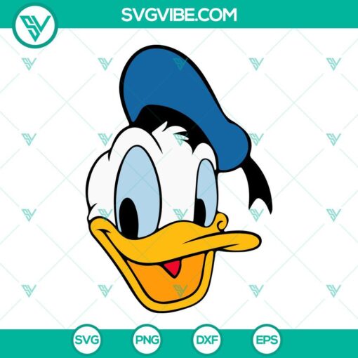 Donald Duck SVG File Bundle, Donald SVG File, Daisy SVG Files, Disney SVG Download PNG DXF 1