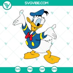 Donald Duck SVG File Bundle, Donald SVG File, Daisy SVG Files, Disney SVG Download PNG DXF 6