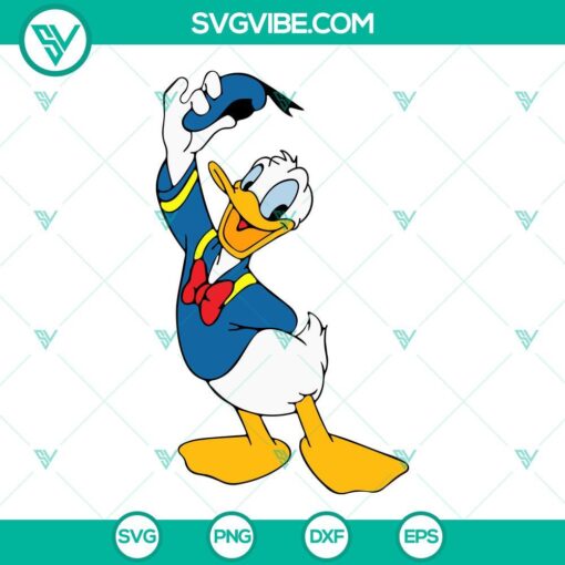 Donald Duck SVG File Bundle, Donald SVG File, Daisy SVG Files, Disney SVG Download PNG DXF 3