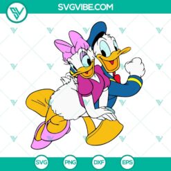 Donald Duck SVG Files Bundle, Donald SVG Image, Daisy SVG Files, Disney SVG Download PNG DXF 8