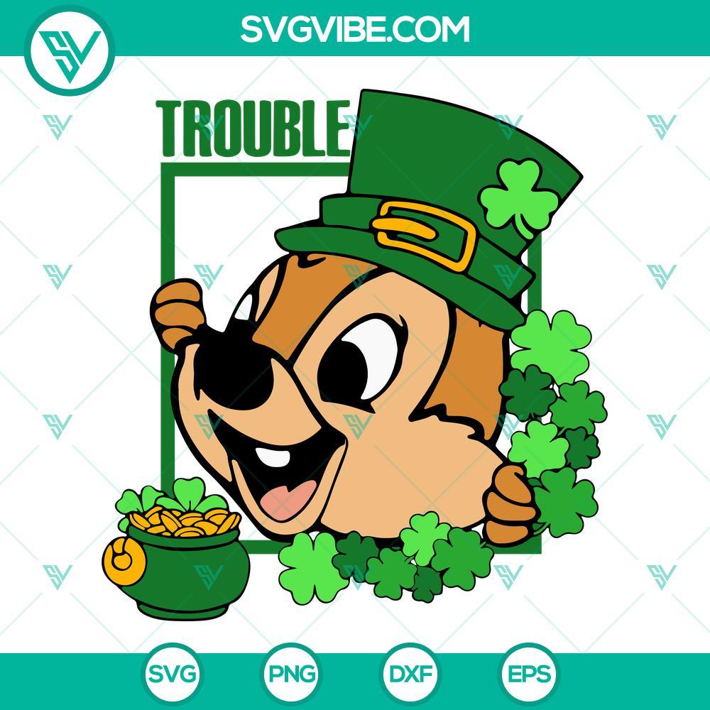 double-trouble-svg-chip-and-dale-st-patricks-day-svg-png-dxf-eps-files-for-cricut-2-mockup.jpg Chip and Dale St. Patrick's Day themed SVG download with double trouble design, PNG, DXF, EPS files included.