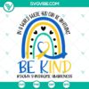 "Down syndrome awareness quotes SVG featuring blue, yellow, and rainbow design. Instant download for crafts."
