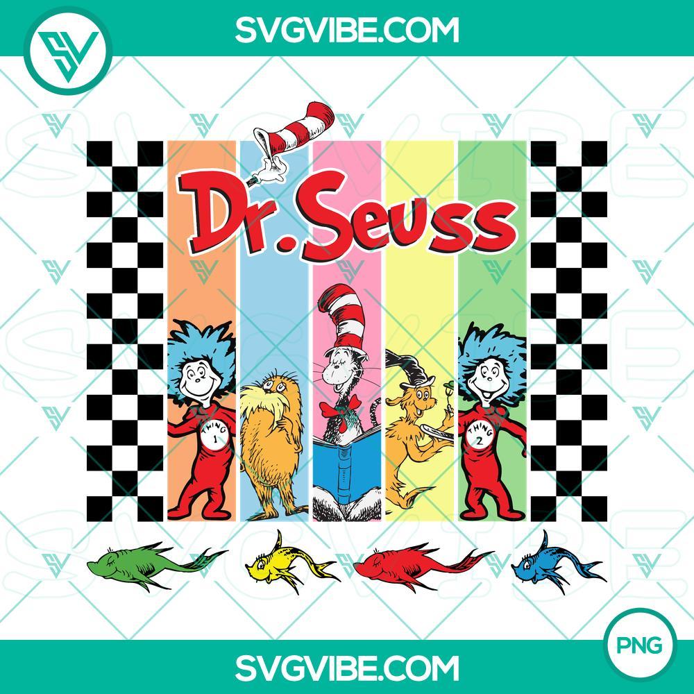 Dr Seuss Cartoon Characters PNG Download, One Fish Two Fish Red Fish Blue Fish PNG Download, Dr Seuss Day PNG Download Three Dr. Seuss cartoon characters from "One Fish Two Fish Red Fish Blue Fish" available for download as PNG for Dr. Seuss Day celebration.
