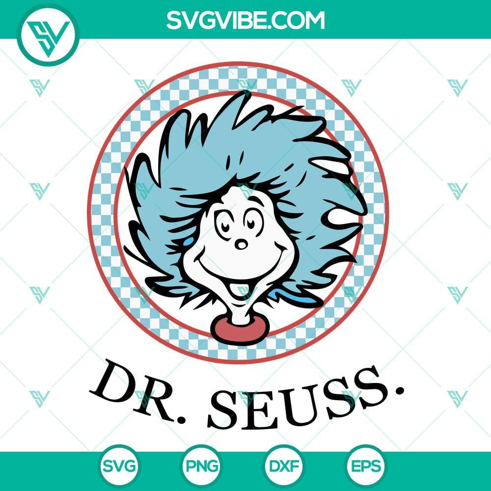 dr-seuss-checkered-svg-cat-in-the-hat-svg-read-across-america-day-svg-png-dxf-eps-3-mockup.jpg Dr Seuss Checkered Cat In The Hat SVG for Read Across America celebration. Black and white design with iconic hat and stripes.