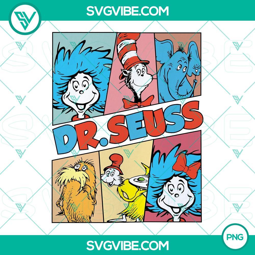 Dr Seuss Day PNG File, Dr Seuss Sublimation PNG Download, Dr Seuss Characters PNG Download Dr Seuss Day PNG file with various Dr Seuss characters for sublimation printing and downloads. Great for Dr Seuss themed designs.
