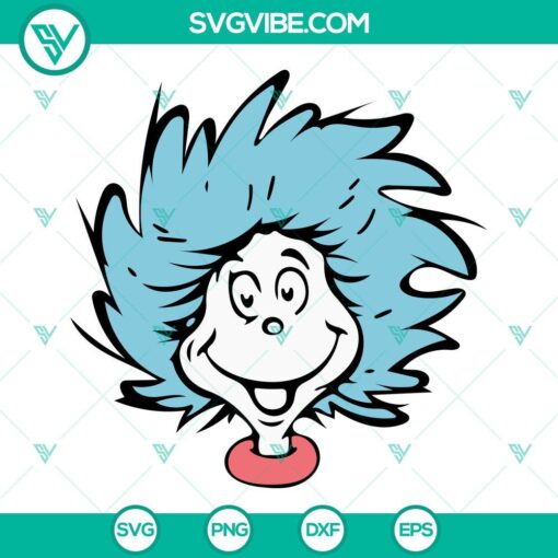 Dr Seuss Elements SVG Images, Read Across America SVG Image, Dr Seuss Day SVG Download 3