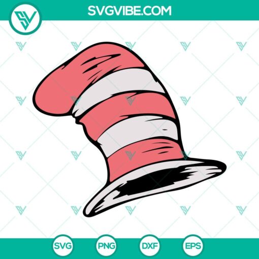 Dr Seuss Elements SVG Images, Read Across America SVG Image, Dr Seuss Day SVG Download 4