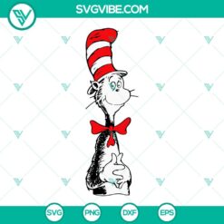 Dr Seuss SVG Files Bundle, The Cat In The Hat SVG File, Thing One And Thing 10