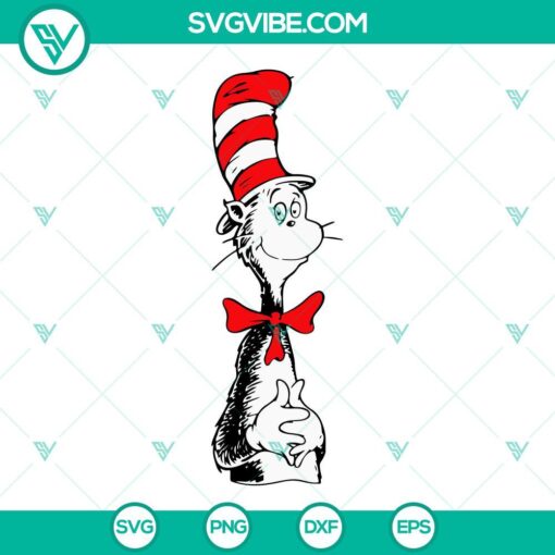 Dr Seuss SVG Files Bundle, The Cat In The Hat SVG File, Thing One And Thing 4