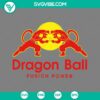 Dragon Ball Fusion Power SVG images with Dragon Ball Red Bull SVG, PNG, EPS, DXF files for digital download.