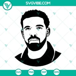 Drake SVG Image, Ovo SVG Files, Certified Lover Boy SVG File, Rapper SVG File PNG DXF 2