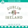 St. Patrick's Day machine embroidery designs celebrating Irish heritage in Dublin, Ireland. Perfect for crafting projects.