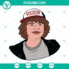 Dustin Henderson Stranger Things SVG Images PNG DXF EPS Cut Files For fans of the show.