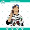 Dustin Henderson SVG images from Stranger Things 4 featuring Hellfire Club design for instant download.