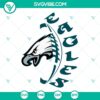 Eagles football logo SVG images for Philadelphia sports, NFL team fans.