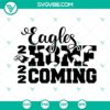Eagles Homecoming 2022 SVG files with Hoco theme, featuring Eagles and Homecoming designs, ideal for crafting projects.