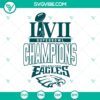 Philadelphia Eagles Super Bowl 2023 Champions SVG file for football fans to download.