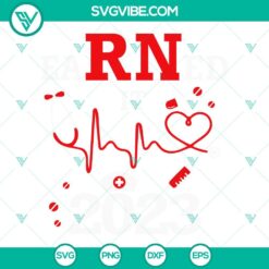 Earned It 2023 Nurse SVG Images, RN Nurse 2023 Graduation SVG Image, Class Of