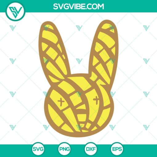 Easter Bad Bunny SVG with Hip Hop Benito and Un Pascua Sin Ti designs in SVG files for Easter and spring crafts.