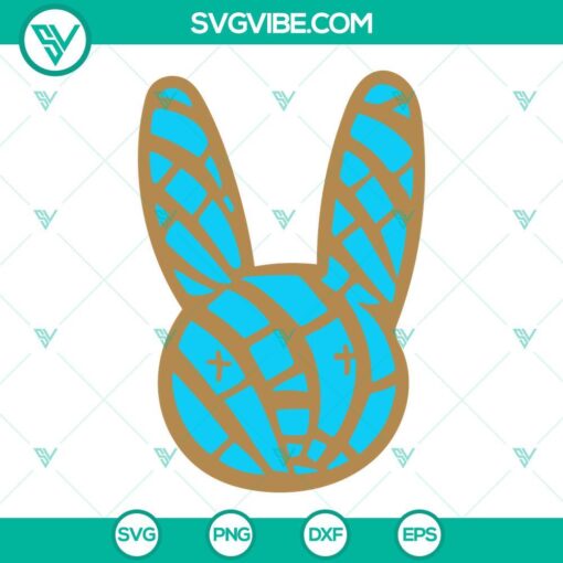 Easter Bad Bunny SVG Image, Hip Hop Benito SVG File, Un Pascua Sin Ti SVG Files 3