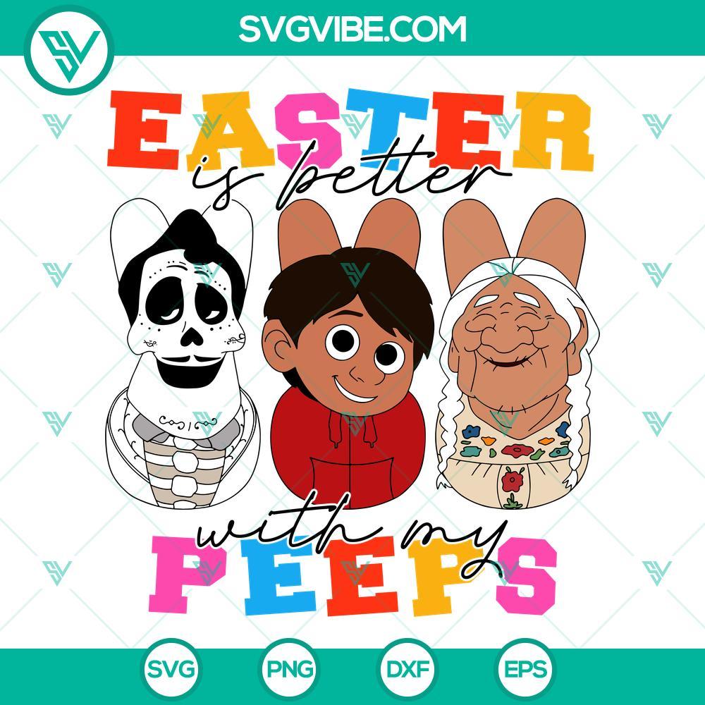 easter-is-better-with-my-peeps-coco-svg-miguel-rivera-bunny-svg-disney-happy-easter-svg-png-dxf-eps-cut-files-1-mockup.jpg Easter-themed Coco and Miguel Rivera Bunny SVG images perfect for crafts and digital projects.