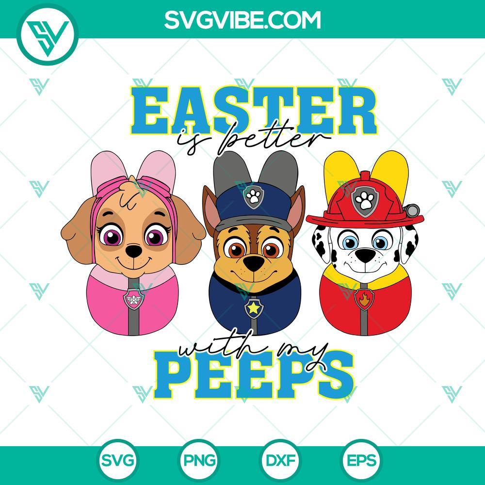 easter-is-better-with-my-peeps-paw-patrol-svg-easter-bunny-dog-svg-happy-easter-cartoon-svg-png-dxf-eps-cricut-4-mockup.jpg Easter Peeps Paw Patrol SVG files featuring Easter Bunny Dog for crafts and decorations.