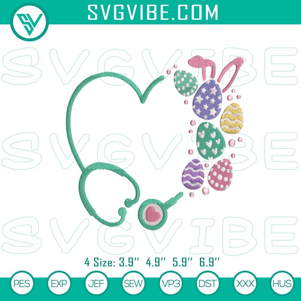 easter-stethoscope-nurse-embroidery-pattern-nurse-easter-eggs-embroidery-designs-mockup.jpg Easter stethoscope nurse embroidery file, perfect for holiday apparel. Nurses holiday embroidery pattern in festive theme.