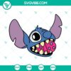 Easter Stitch and Lilo and Stitch themed SVG design with Easter eggs for crafting projects.