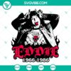 Eddie Munson 1966-1986 SVG files featuring Hellfire Club design. Download high-quality digital files for crafting projects.