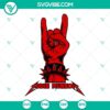 Eddie Munson Rock Metallica SVG file with PNG DXF EPS formats for digital downloading. Ideal for rock music fans and metal enthusiasts.
