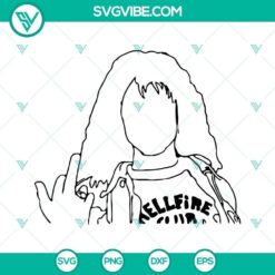 Eddie Munson SVG Images, Stranger Things Season 4 SVG Images PNG DXF EPS Cricut
