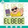 El Bebé SVG design for Cricut, with PNG, DXF, and EPS formats for crafting projects.