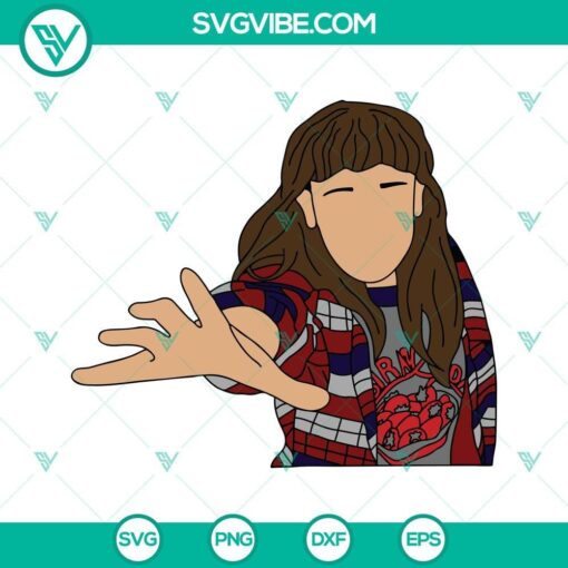 Eleven Stranger Things Season 4 SVG download with multiple Eleven SVG images ideal for fans and enthusiasts of Stranger Things series.