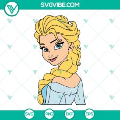 Disney's Elsa SVG download with Frozen 2 theme, featuring Elsa clipart perfect for Cricut projects.