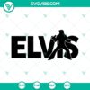 Elvis Presley SVG Images Bundle featuring iconic King of Rock And Roll designs. Perfect for 20th Century music fans.