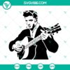 Elvis Presley SVG files for Cricut and Silhouette, featuring iconic Elvis images and designs.