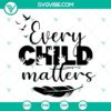 Every Child Matters shirt design cut files in SVG, PNG, DXF, and EPS formats for crafting projects.