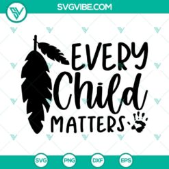 Every Child Matters digital download illustration in SVG, PNG, EPS, and DXF formats. Ideal for child advocacy projects.