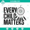 Every Child Matters SVG with "Save Children" quote and dream catcher design, ideal for crafting projects.