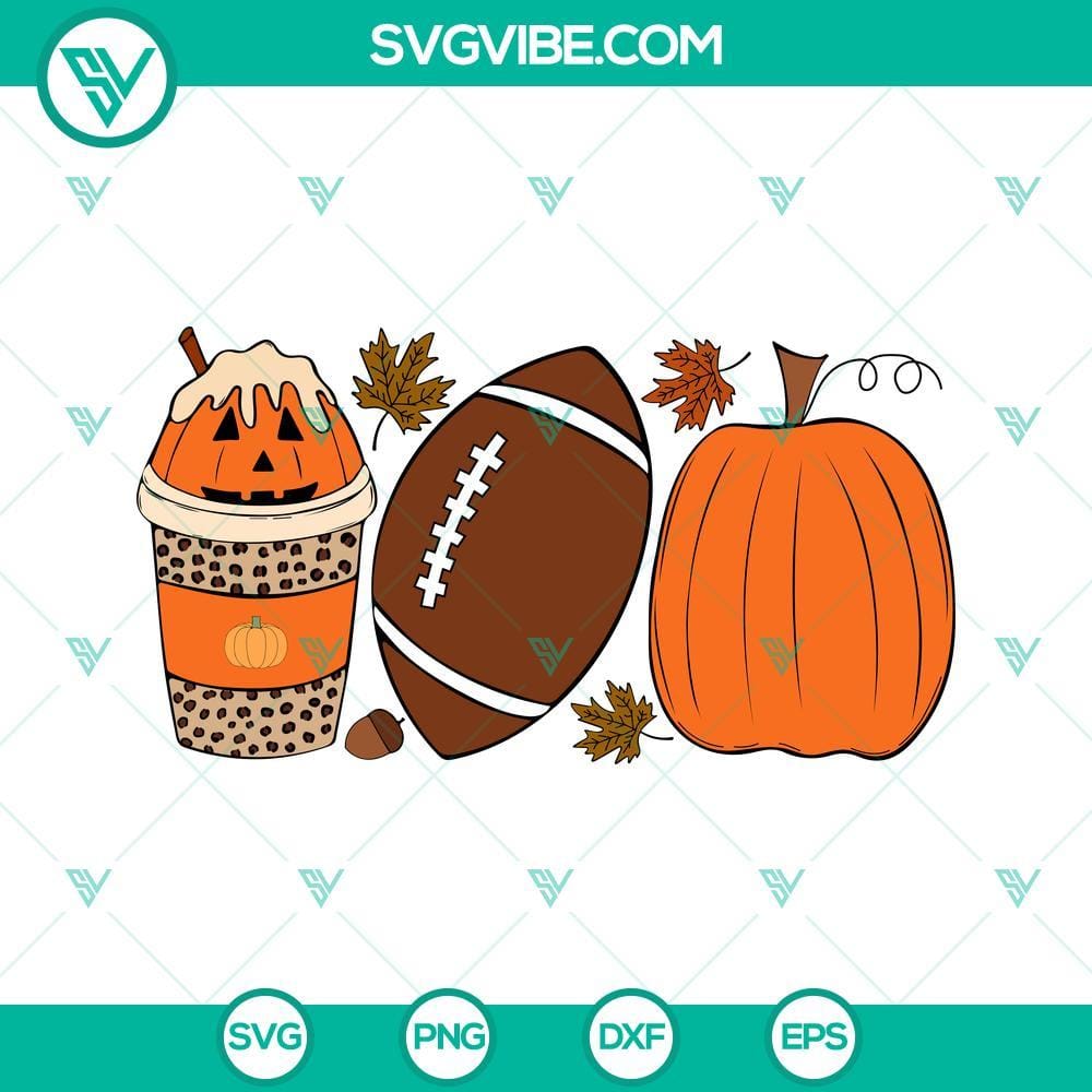 fall-football-svg-fall-coffee-pumpkin-spice-svg-fall-latte-svg-png-dxf-eps-cut-files-3-mockup.jpg Autumn themed SVG designs with football, coffee, pumpkin spice, and latte elements for fall crafting projects.
