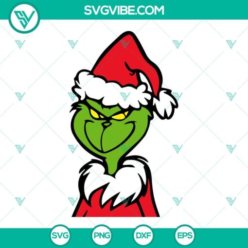Family Grinch SVG Image Bundle, Mama Grinch SVG Images, Papa Grinch SVG File, Merry 1