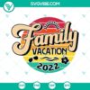 Family Vacation 2022 SVG Download featuring a Summer 2022 design for Family Trip 2022, ideal for summer travel projects.