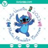 Family Vacation 2023 Making Memories Together Stitch SVG Files featuring an angel design - ideal for crafting projects and family keepsakes.