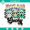 Creepy SVG designs for Halloween featuring lucky horror characters like ghosts, skeletons, and witches - perfect for spooky digital projects.