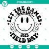 Field Day 2023 SVG files with School Field Day theme, perfect for fun games design.