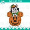 Disney Halloween Figaro Cat Pumpkin Embroidery Designs, perfect for festive crafts with adorable cat pattern from Disney.